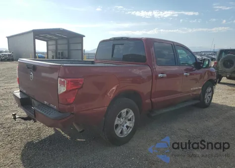 2018 Nissan Titan Sv из США, поврежденный, VIN 1N6AA1E51JN541703